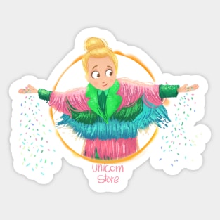 unicorn store Sticker